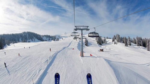 Ski slopes