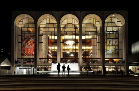 The renovated Lincoln Center for the Performing Arts