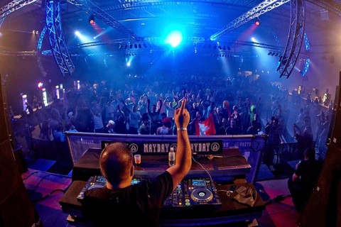 Techno festival Mayday 2013 in the Westfalenhalle