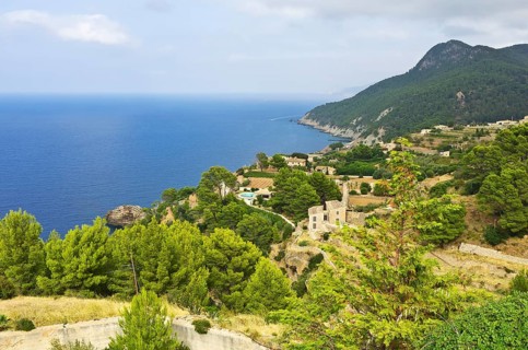 Coastal landscape of the Serra de Tramuntana