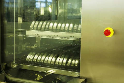 Disinfection cabinet in a hospital