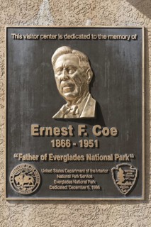 Plaque for Ernest F. Coe