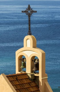 Steeple of the Church of Santiago Apostol