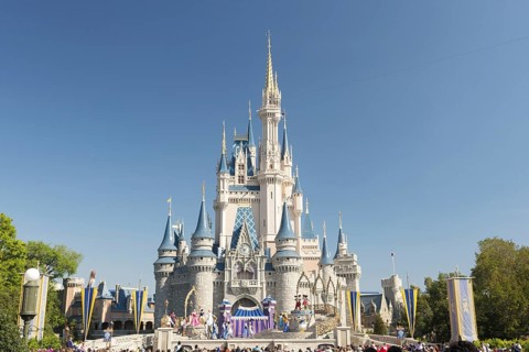 Cinderella Castle in the Magic Kingdom