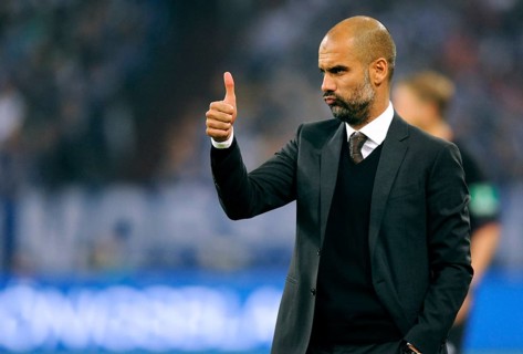 FCB coach Josep Pep Guardiola