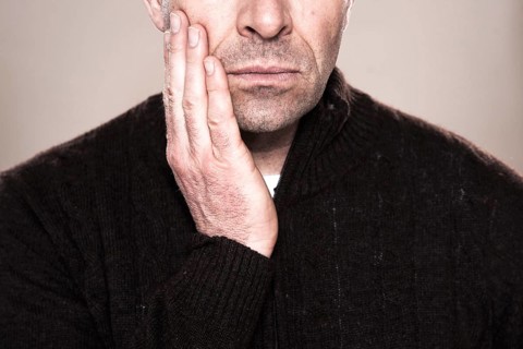 Man wearing a sweater