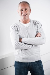 Man wearing casual clothing