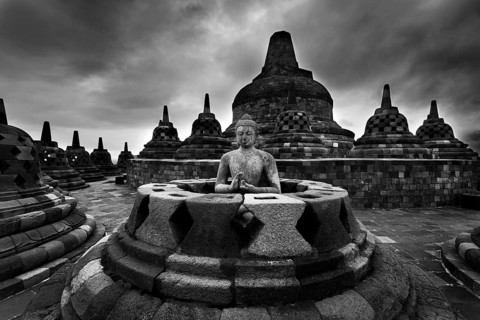 Buddhist temple complex of Borobudur