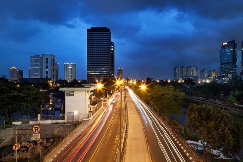 Skyline of Jakarta