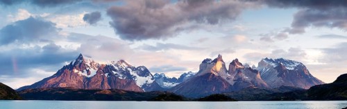 Torres del Paine massif in the morning light