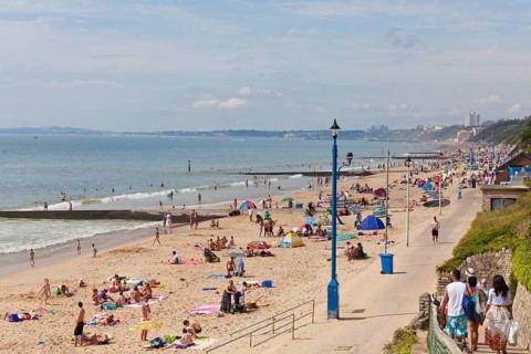 People on the beach