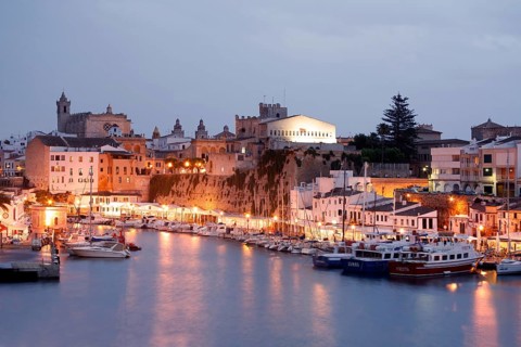 Harbour at dusk
