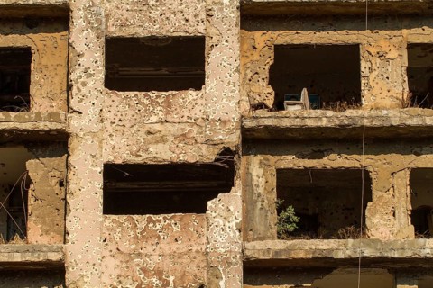 War ruins