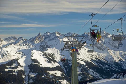 Double chairlift