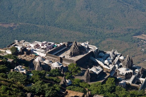 Temple on the holy mountain of Girnar