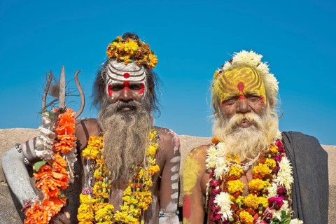 Two sadhus