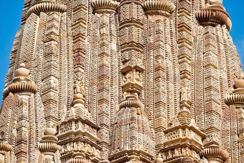 Ornaments on the Shikhara Tower