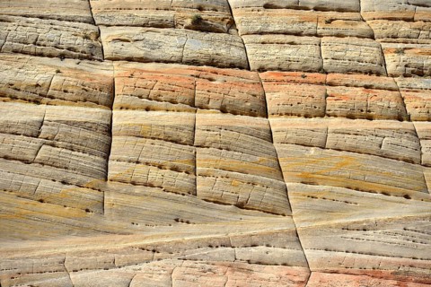 Sandstone structure of Checkerboard Mesa