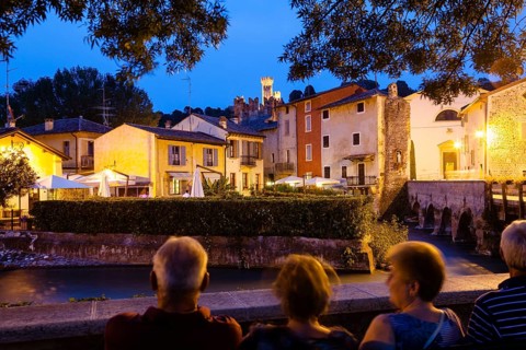 Borghetto at dusk