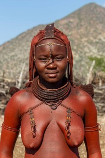 Young Himba woman