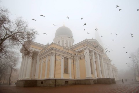 Odessa Orthodox Cathedral or Spaso-Preobrazhensky Cathedral