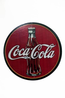 Vintage Coca Cola Company advertising sign