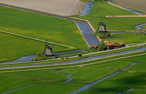 Old windmills