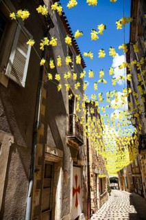 Summer festival in Belvès