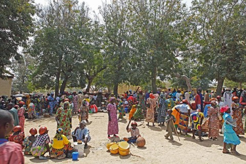 Market scene