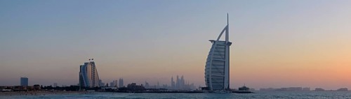 Skyline with the Jumeirah Beach Hotel