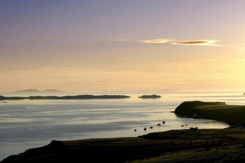 Loch Dunvegan seen from the Waternish Peninsula