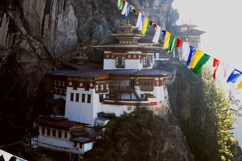 Monastery and temple of Taktshang-Lhakang
