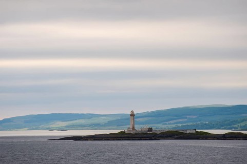Lighthouse on a small island