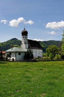 Church on the Maria Schutz cemetery