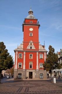Historic City Hall in the historic town centre