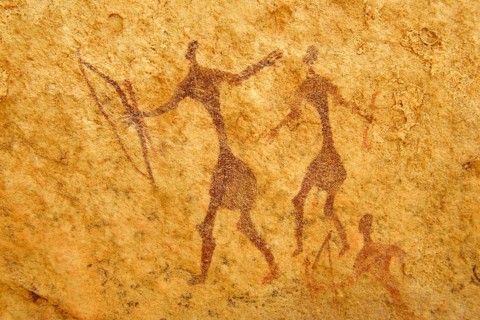 Neolithic rock art at Tin Meskis