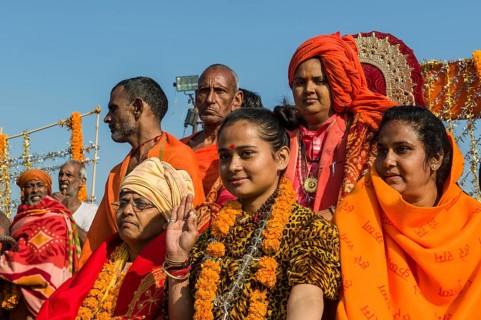 Group of sadhus