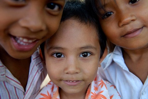 Two boys and a girl