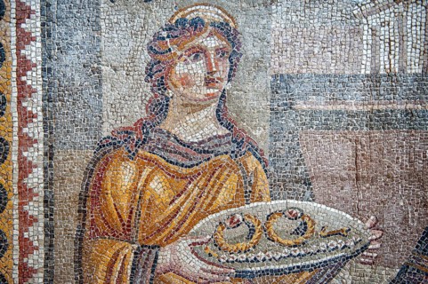 Mosaic of the Chresis from Daphne or Harbiye