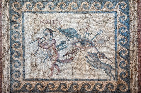 Mosaic of the Evil Eye