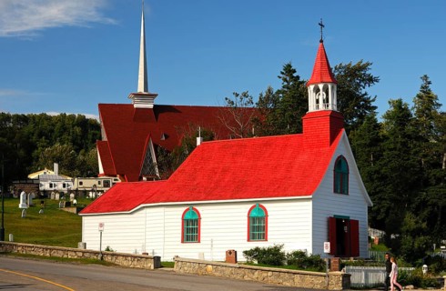 Chapel of Tadoussac from 1747