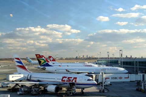 Airplanes at Terminal 4
