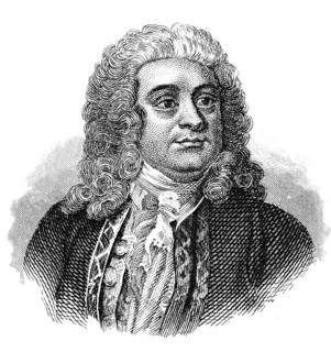 Portrait of Georg Friedrich Haendel or George Frideric Handel