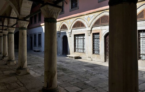 Courtyard of the concubines and consorts of the Sultans