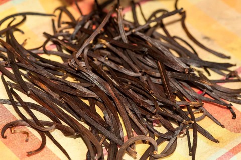 Vanilla seed pods