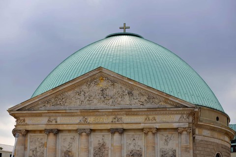 Dome of St. Hedwig's Cathedral