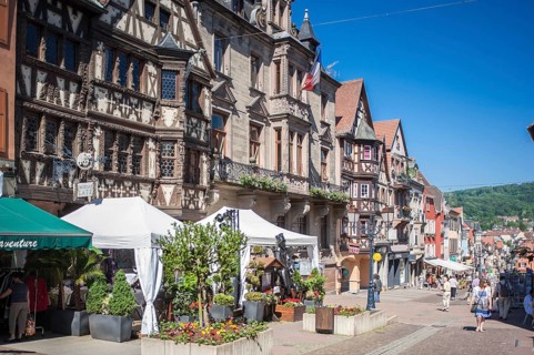 Katz restaurant in the pedestrian zone