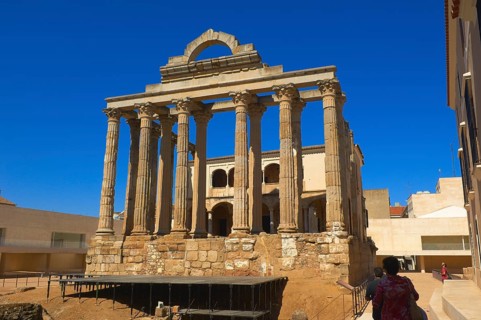 Ruins of the Temple of Diana
