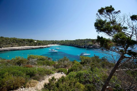 Caló d'en Garrot bay