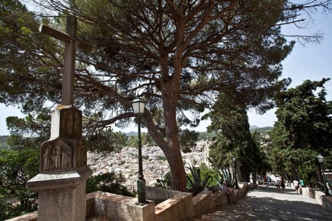Stairway to the Church of Sant Salvador